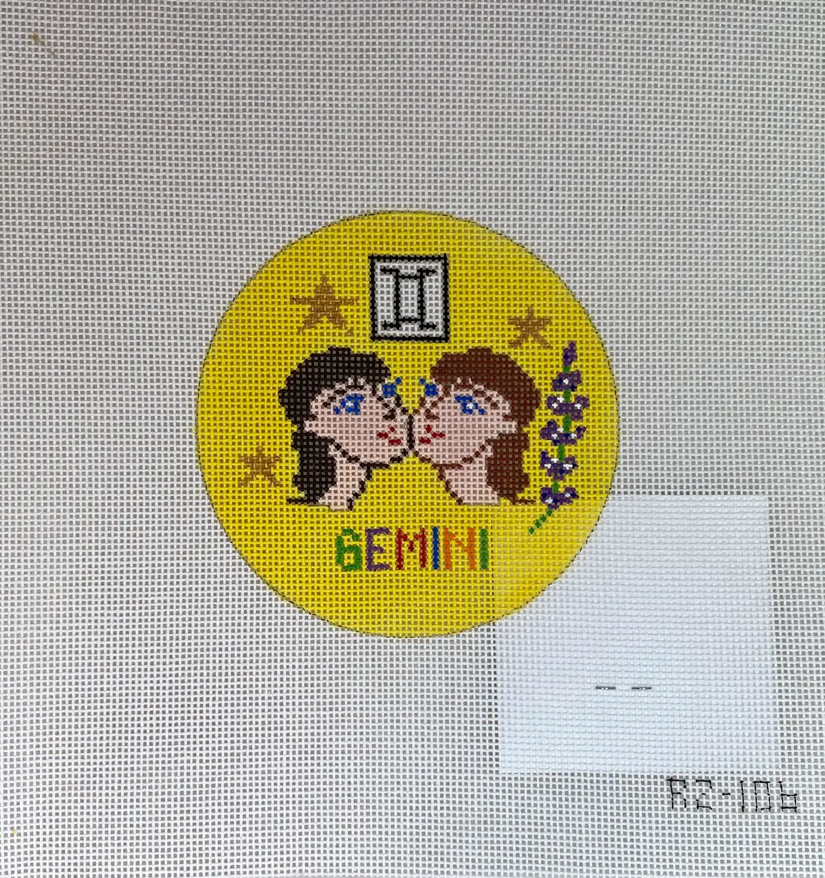 * Doolittle Stitchery Rz106 Gemini Zodiac 1