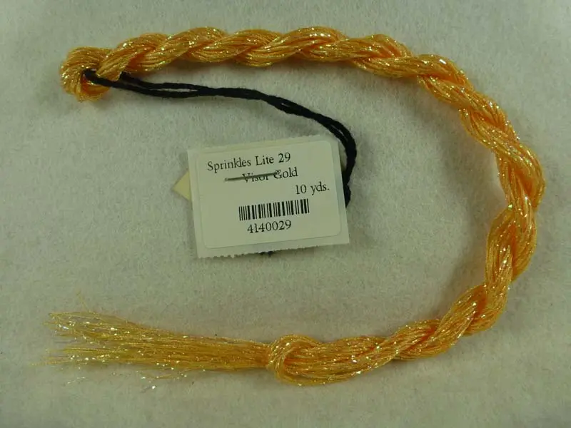Sprinkles Lite 29 Visor Gold 1