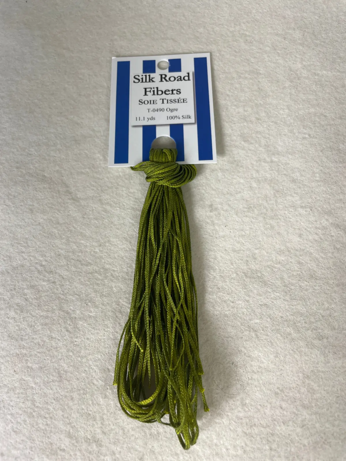 Silk Road Fibers T-0490 Ogre Soie Tissee 1