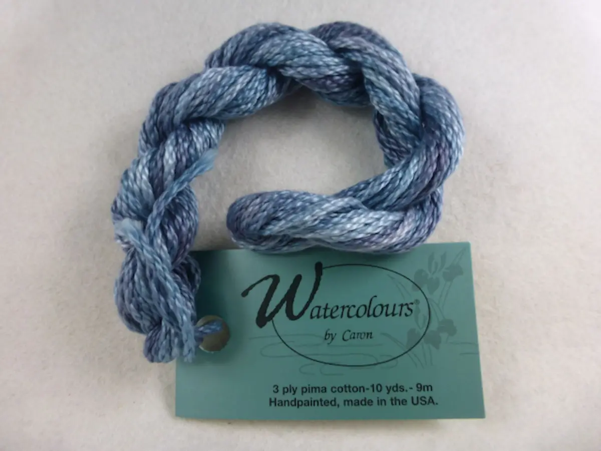 Watercolours 159 Silver Blue 1