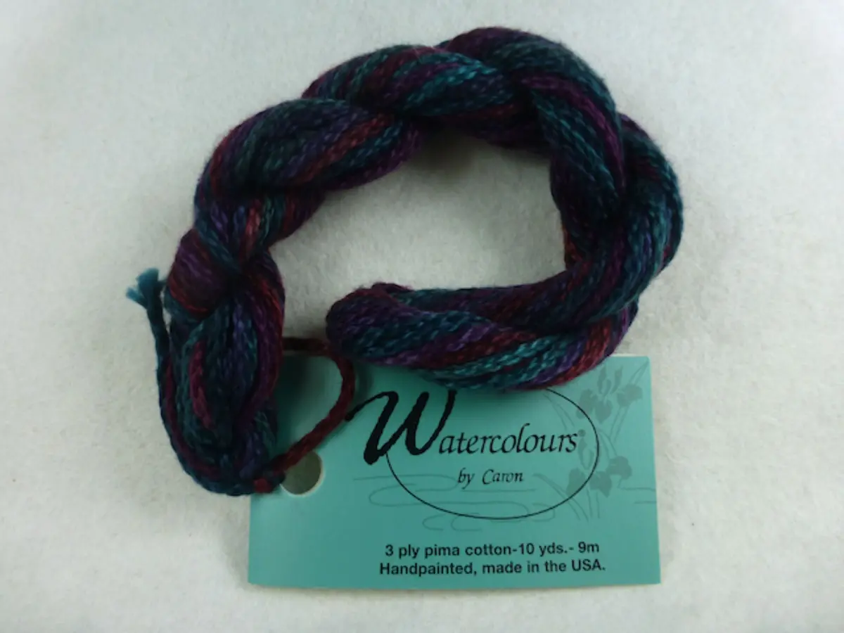 Watercolours 163 Plum 1