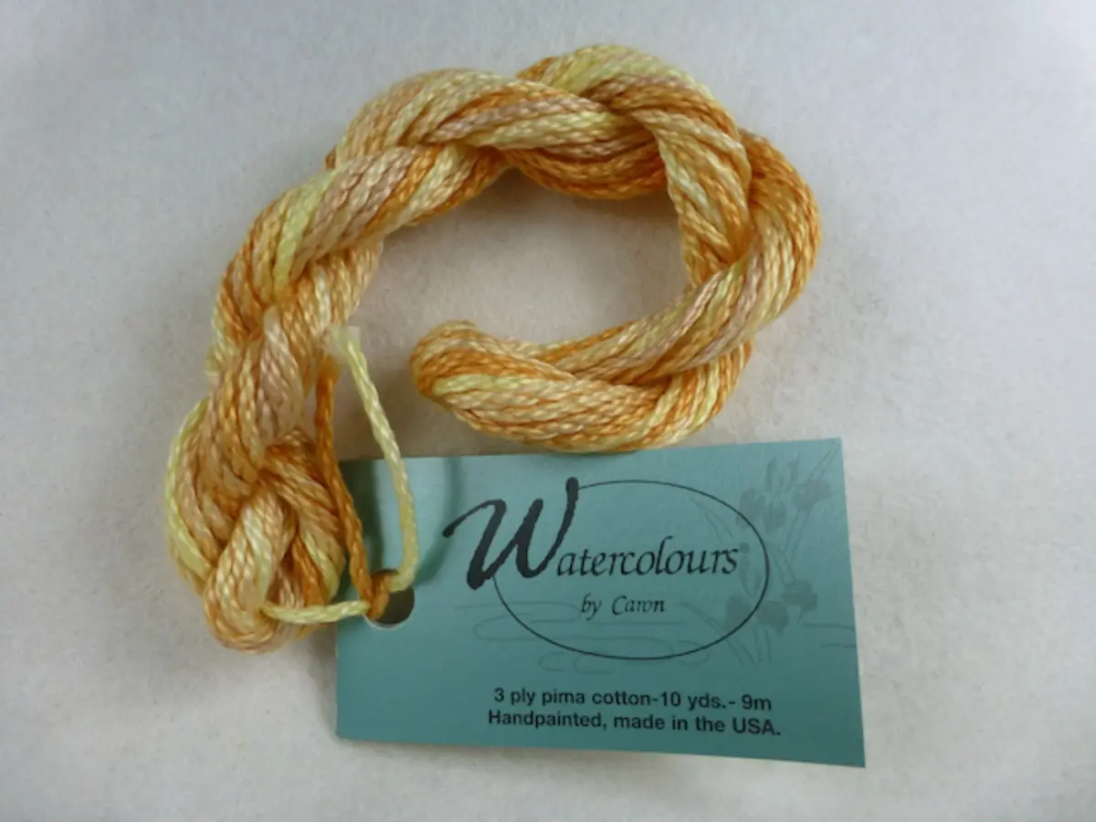 Watercolours 166 Creamsicle 1