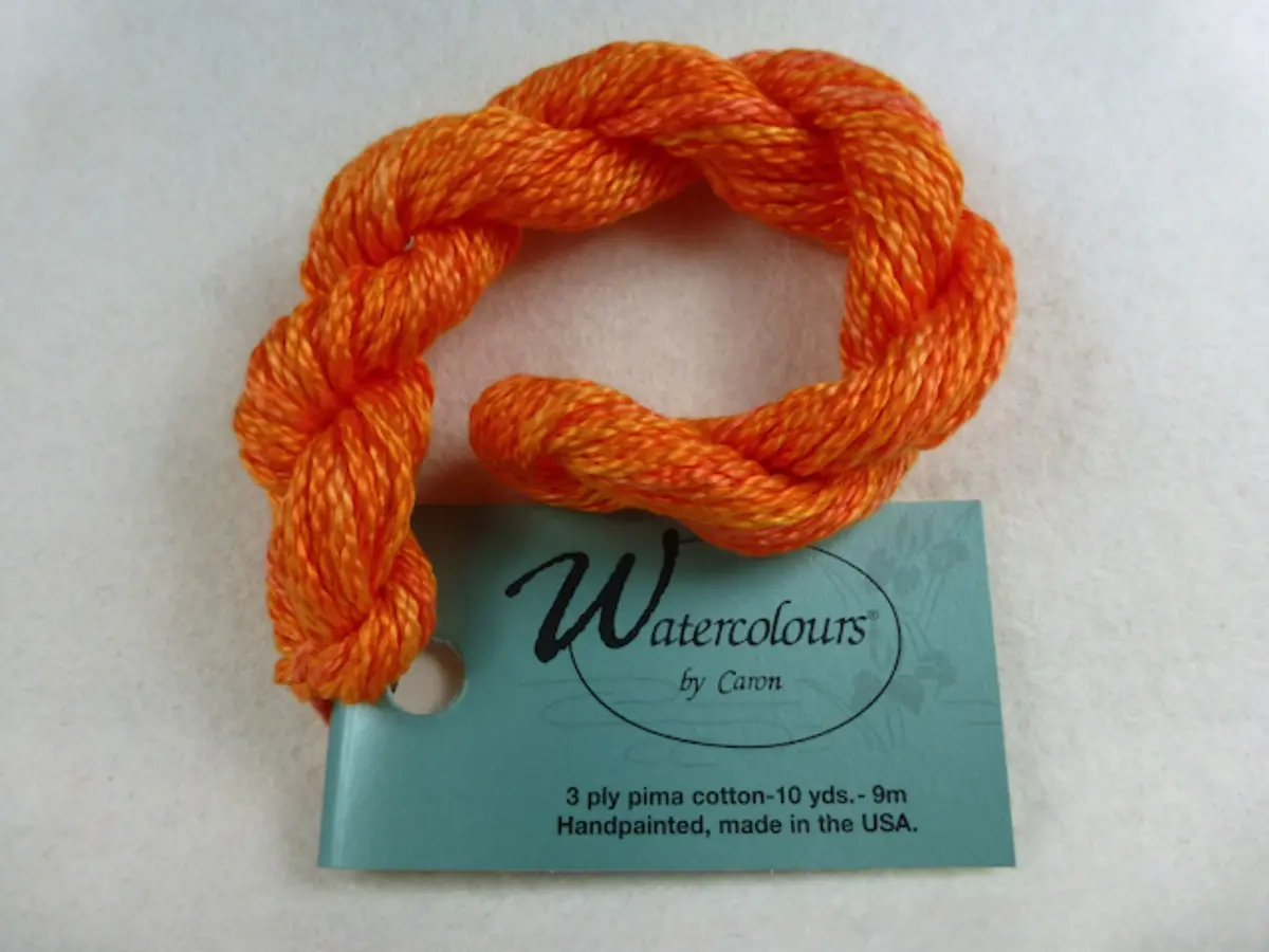 Watercolours 208 Tangerine 1