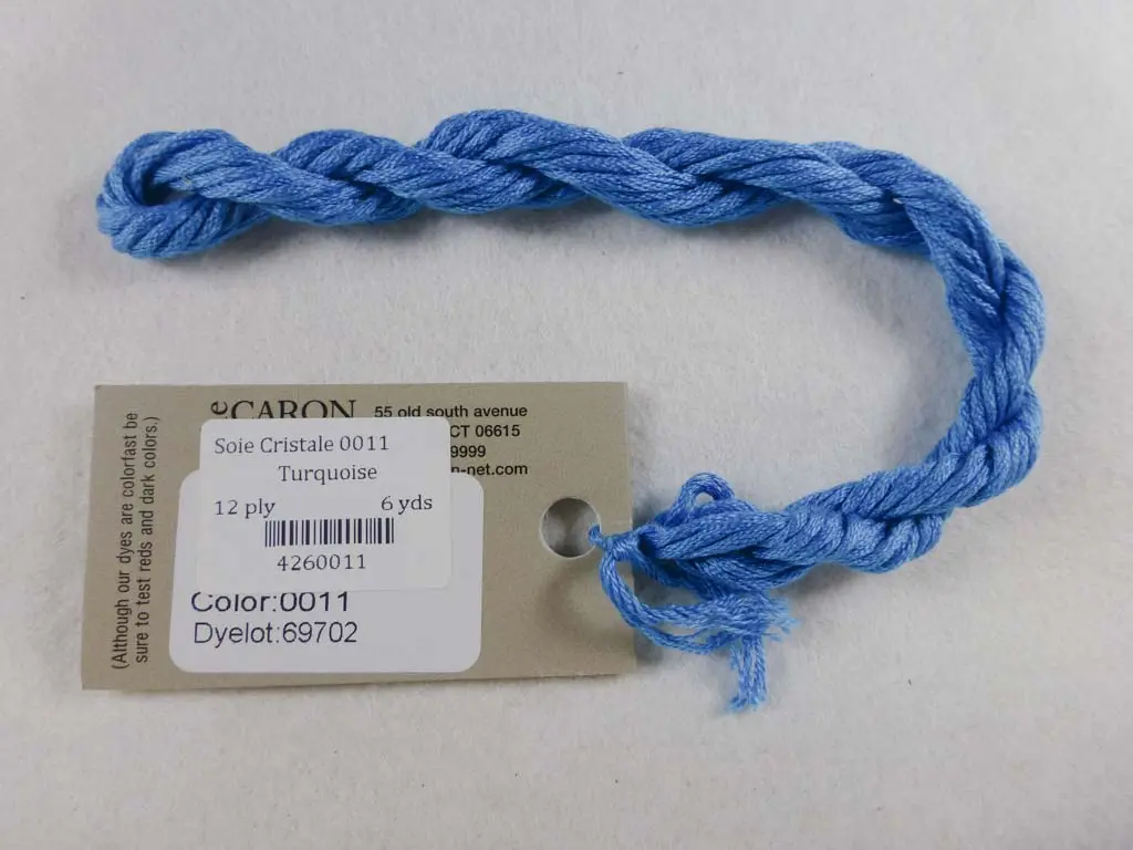 Soie Cristale 0011 Turquoise 1