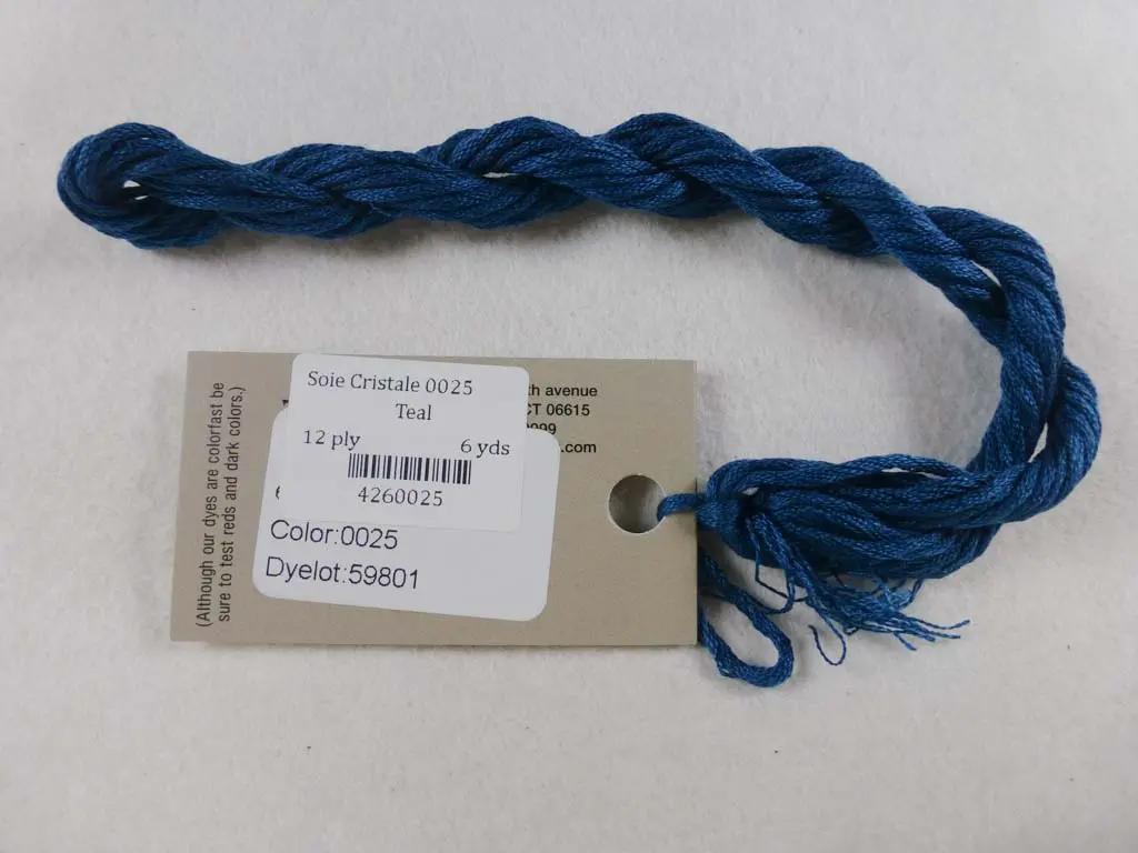 Soie Cristale 0025 Teal 1