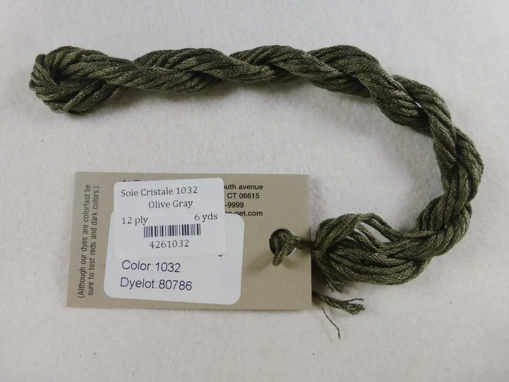 Soie Cristale 1032 Olive Gray 1