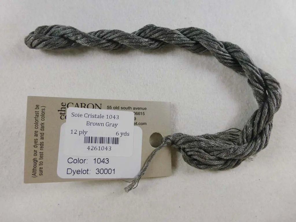 Soie Cristale 1043 Brown Gray 1