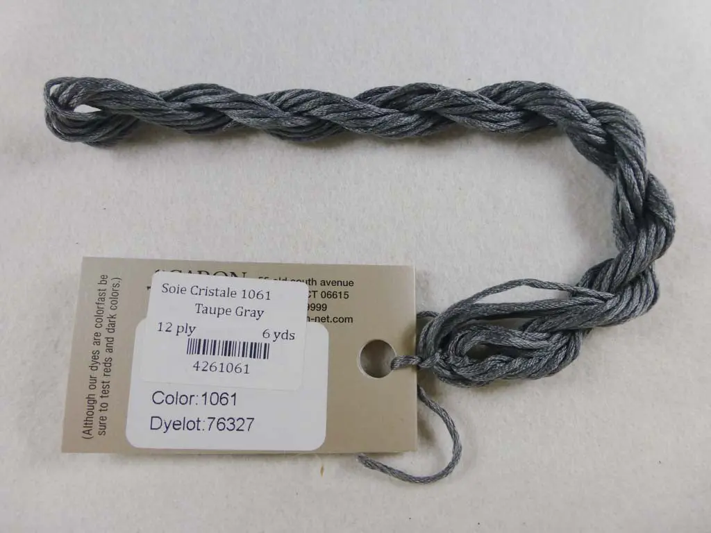 Soie Cristale 1061 Taupe Gray 1