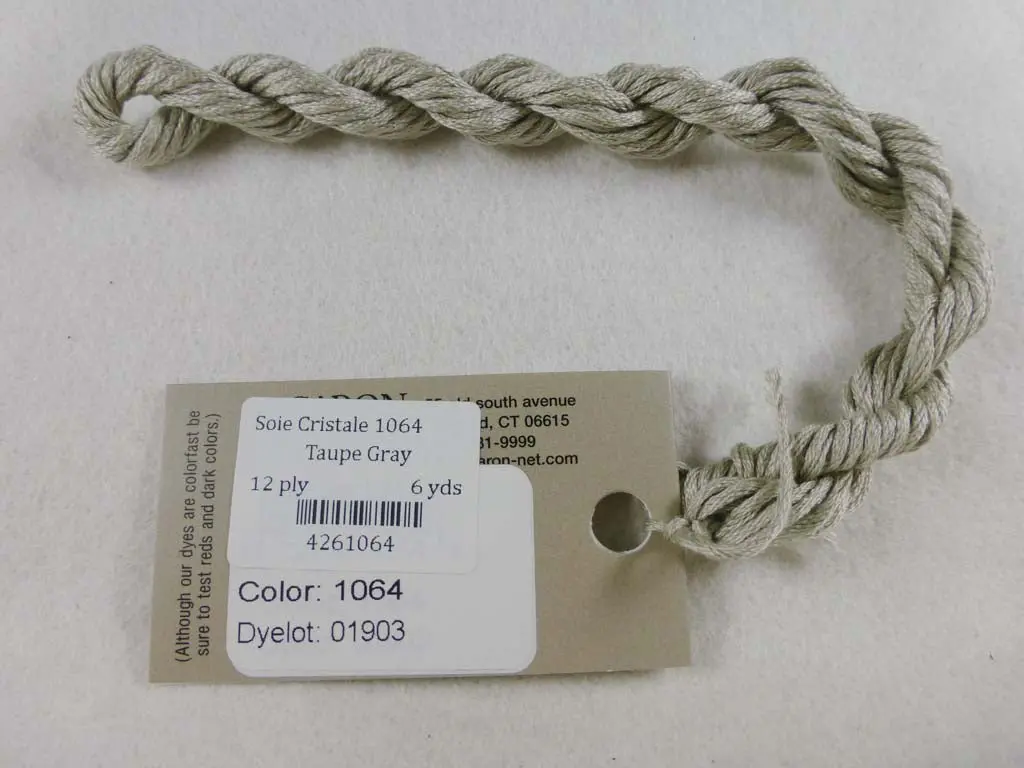 Soie Cristale 1064 Taupe Gray 1
