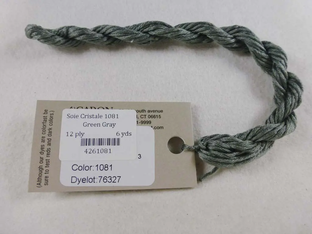 Soie Cristale 1081 Green Gray 1