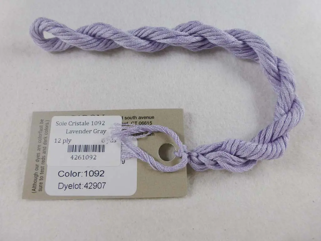 Soie Cristale 1092 Lavender Gray 1