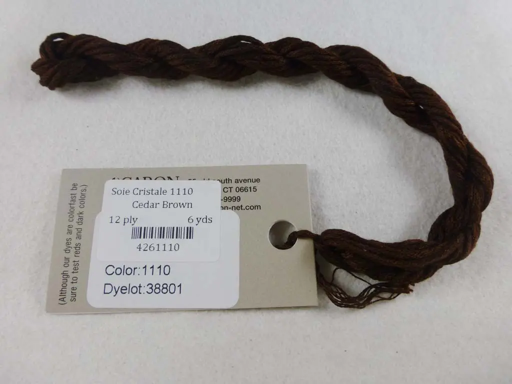 Soie Cristale 1110 Cedar Brown 1