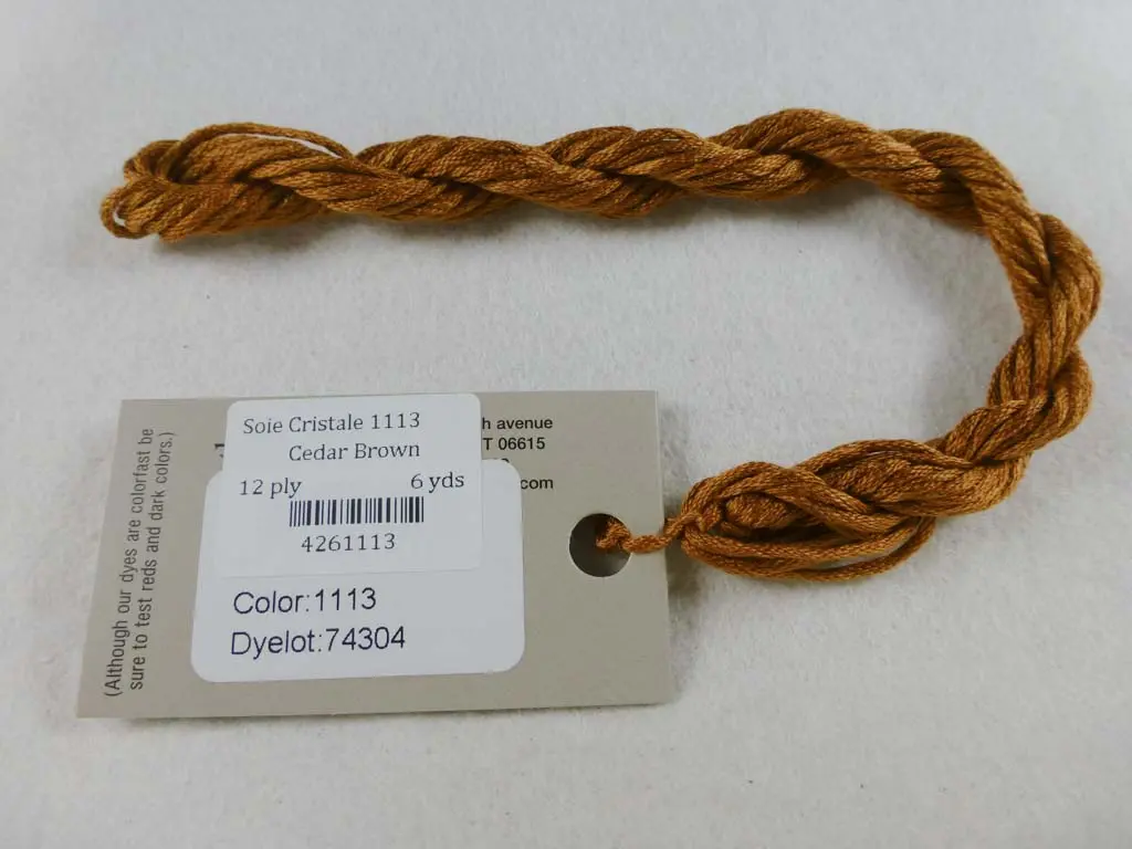 Soie Cristale 1113 Cedar Brown 1