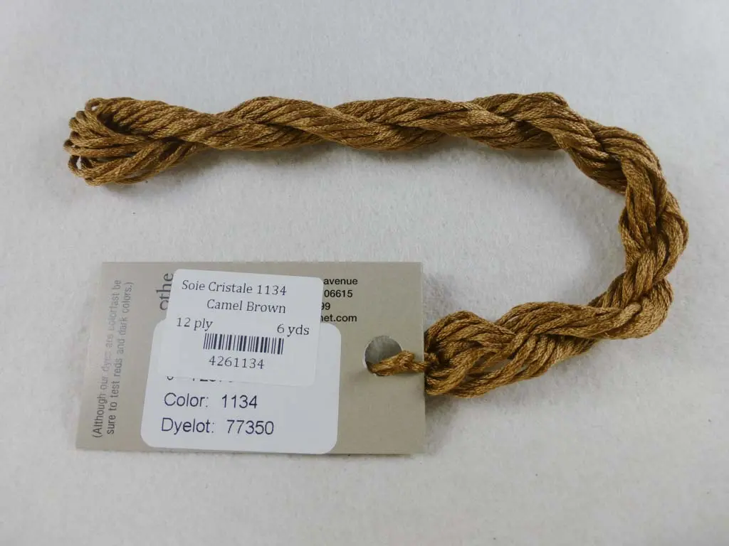 Soie Cristale 1134 Camel Brown 1
