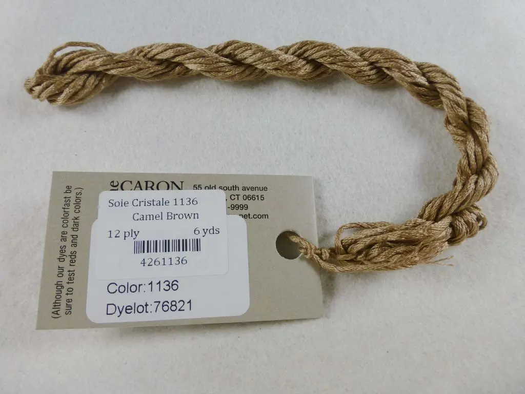 Soie Cristale 1136 Camel Brown 1
