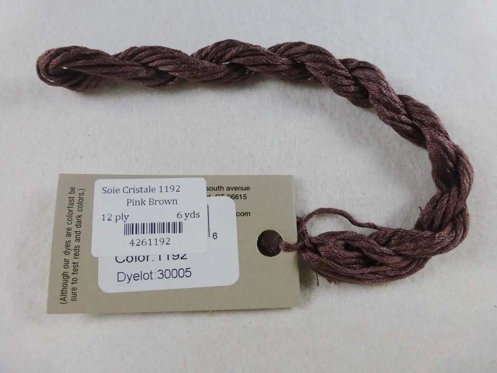 Soie Cristale 1192 Pink Brown 1
