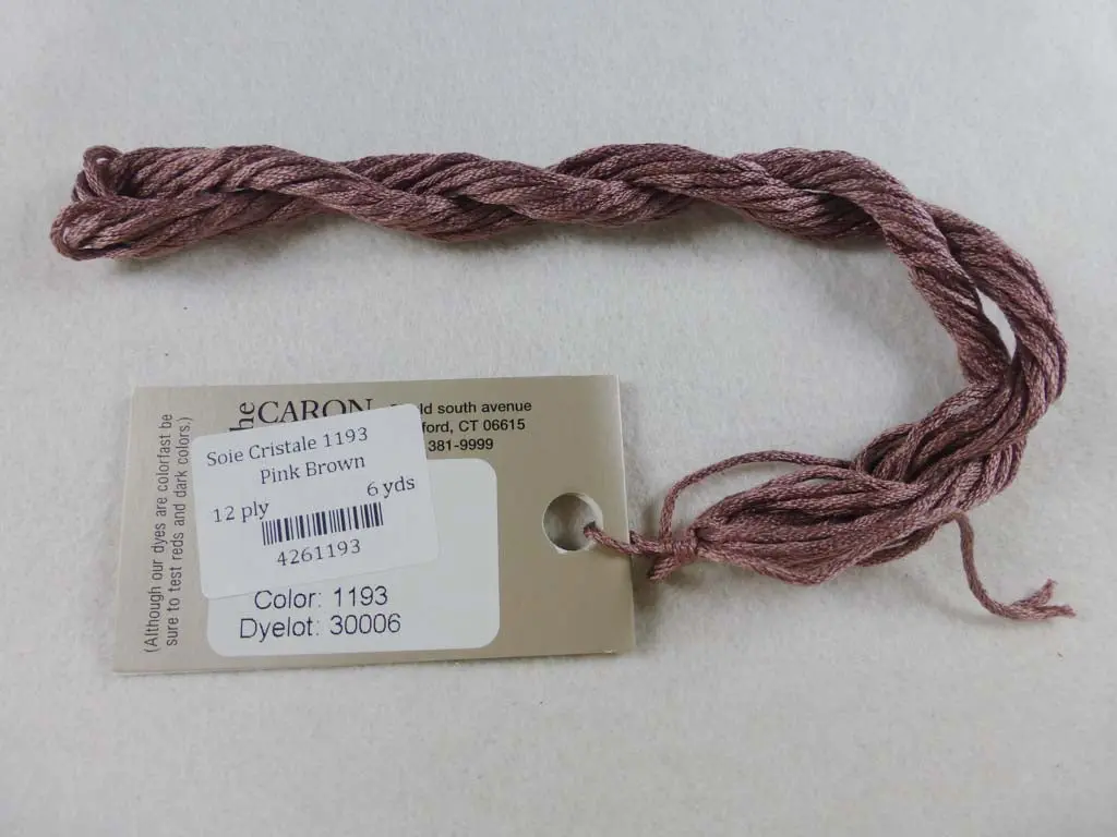 Soie Cristale 1193 Pink Brown 1