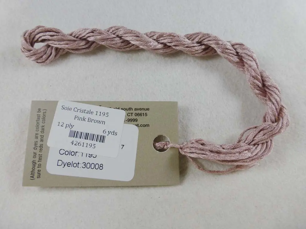 Soie Cristale 1195 Pink Brown 1