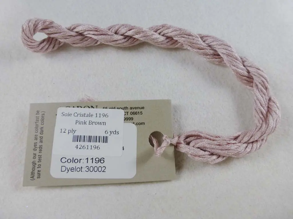 Soie Cristale 1196 Pink Brown 1