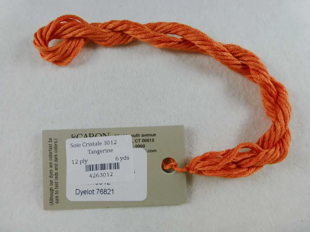 Soie Cristale 3012 Tangerine 1