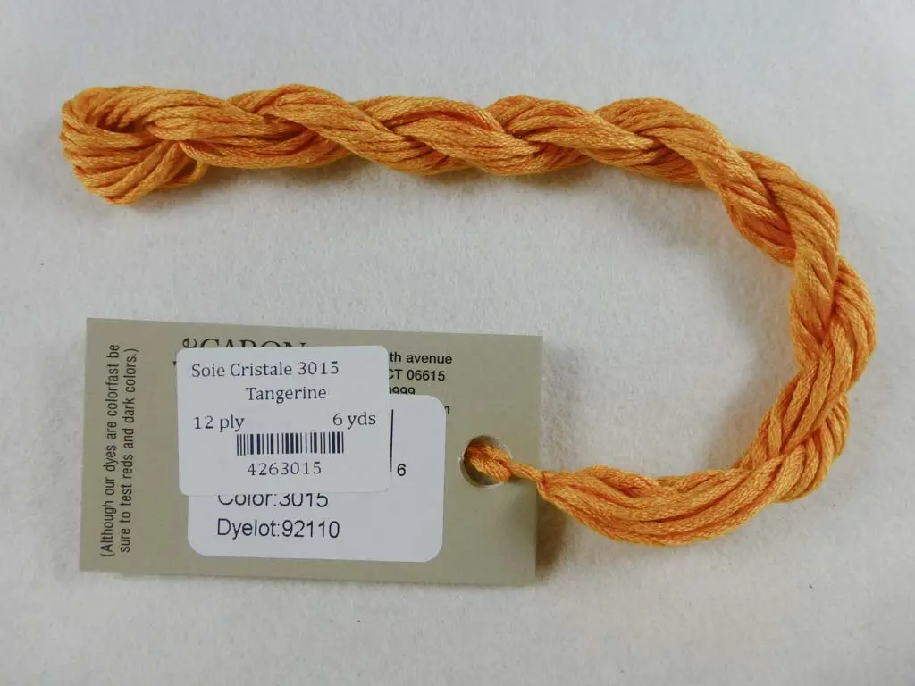 Soie Cristale 3015 Tangerine 1