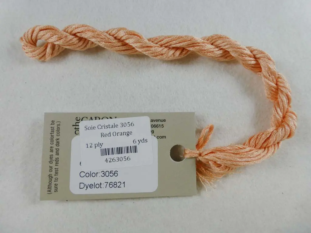 Soie Cristale 3056 Red Orange 1
