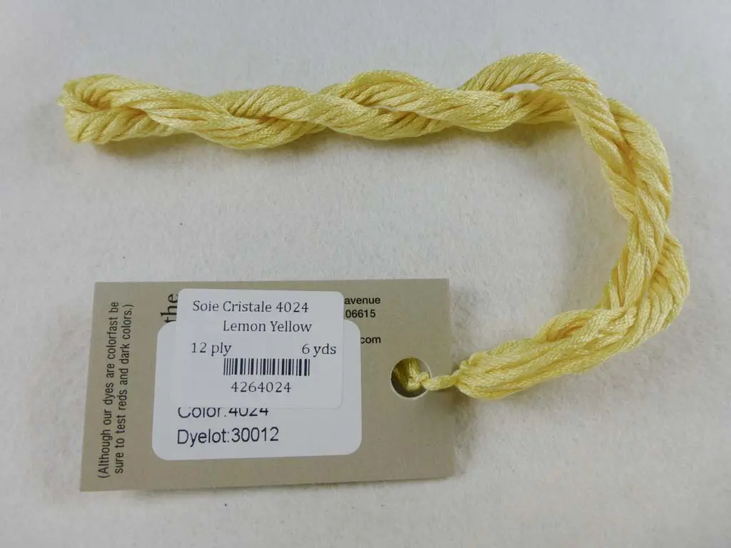 Soie Cristale 4024 Lemon Yellow 1