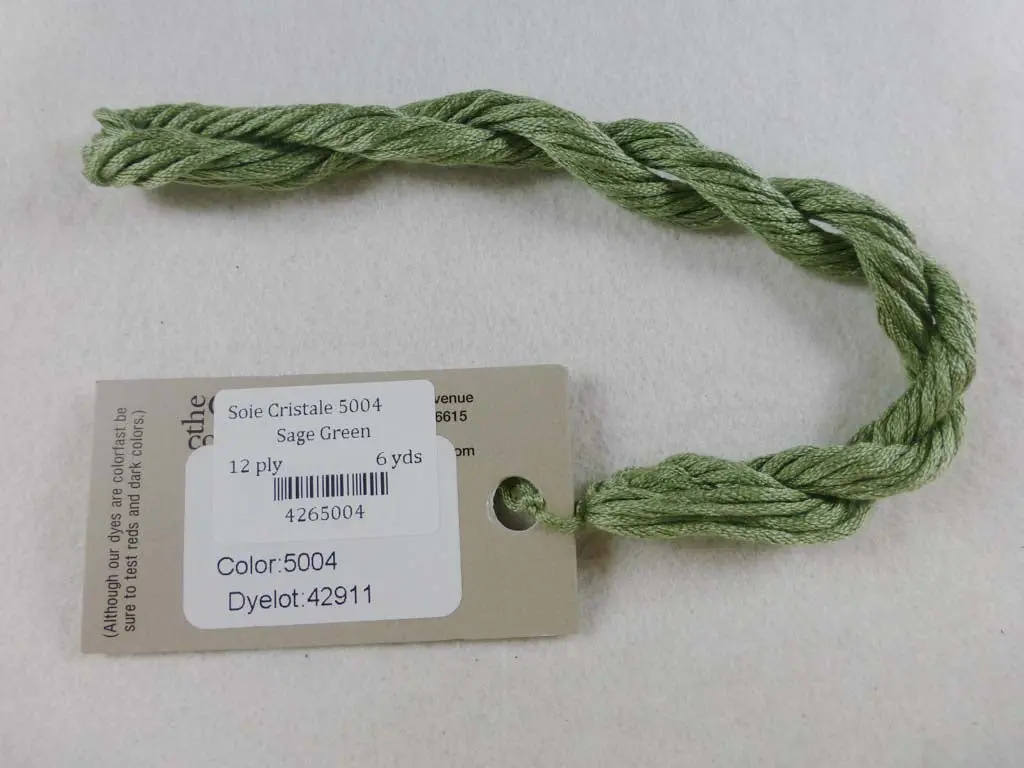 Soie Cristale 5004 Sage Green 1