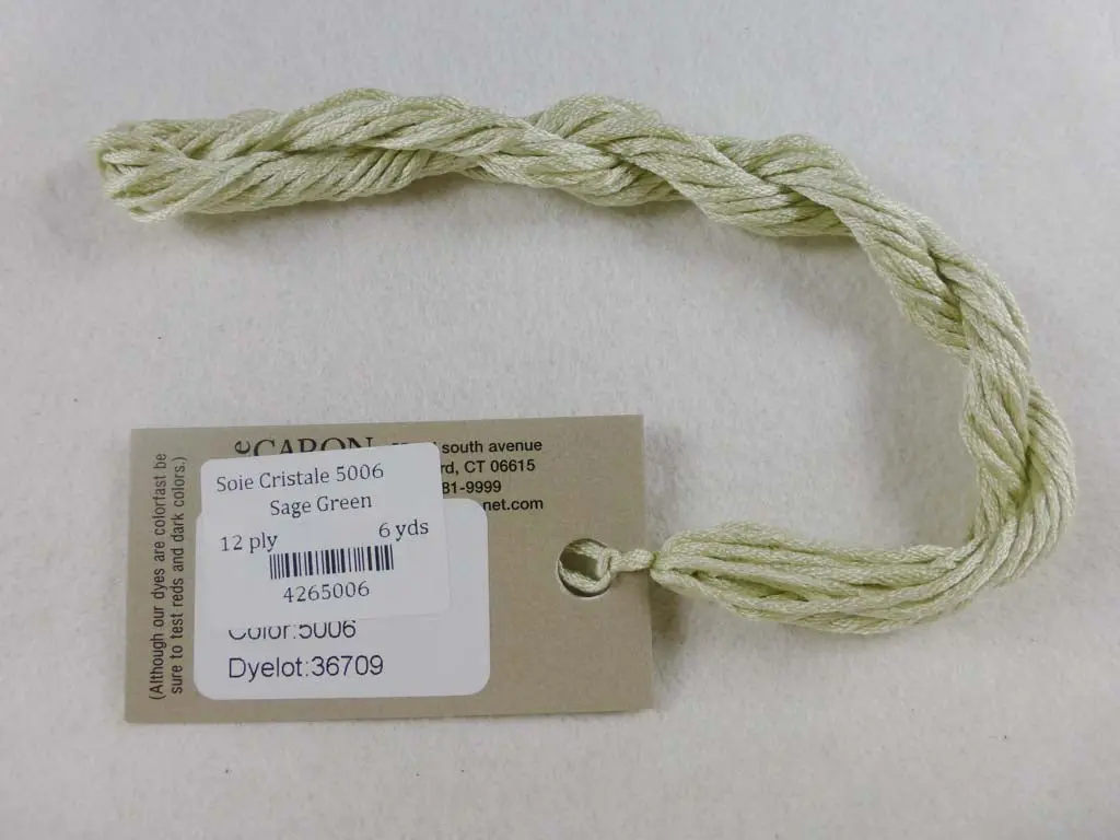 Soie Cristale 5006 Sage Green 1