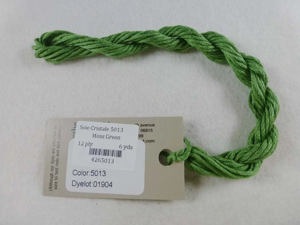 Soie Cristale 5013 Moss Green 1