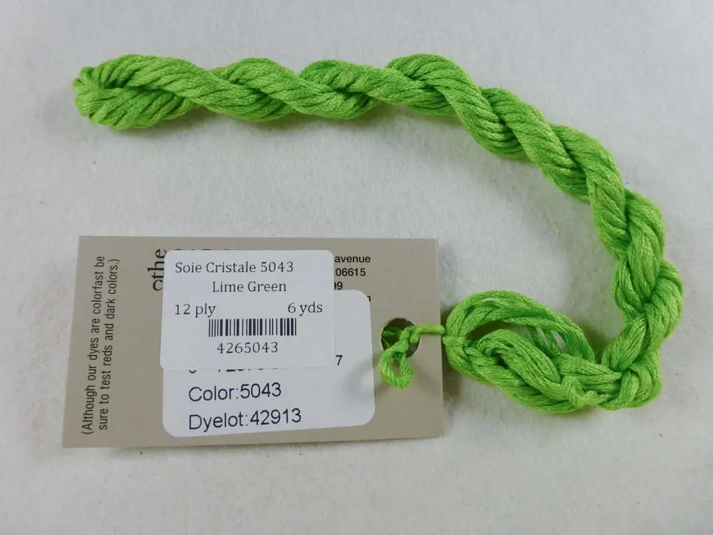 Soie Cristale 5043 Lime Green 1