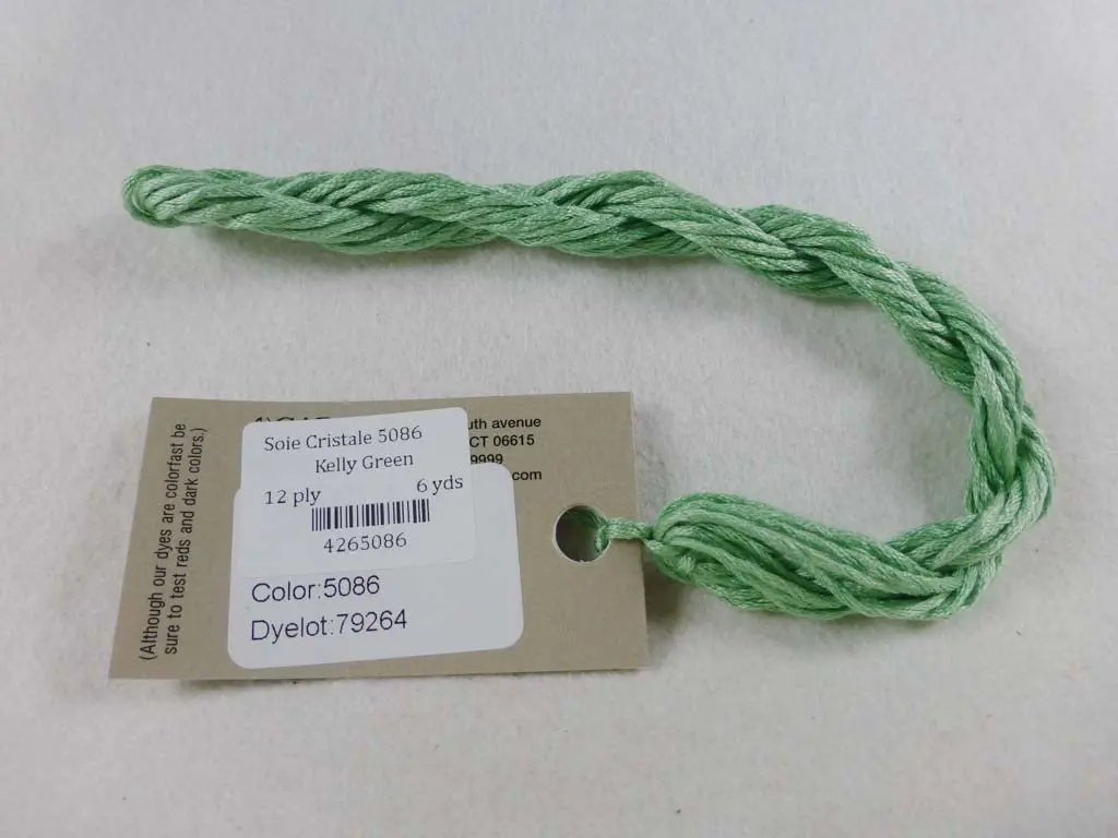 Soie Cristale 5086 Kelly Green 1