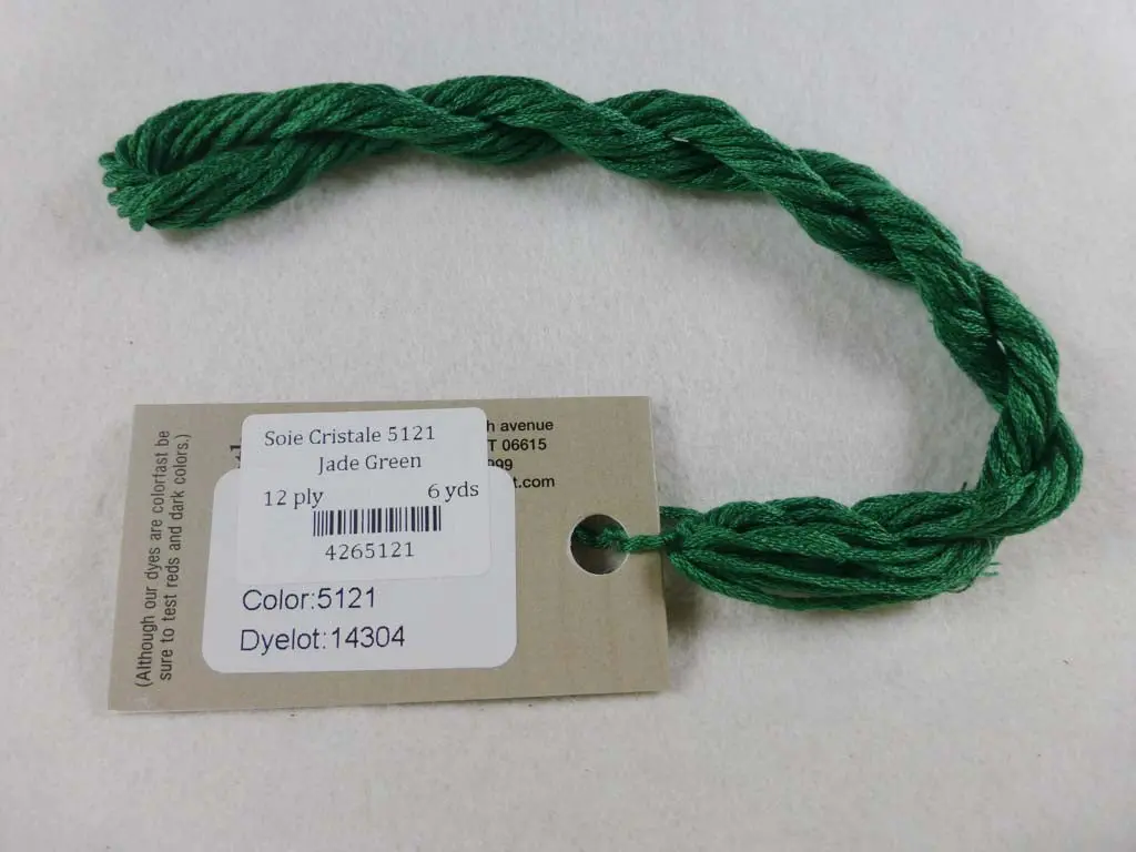 Soie Cristale 5121 Jade Green 1
