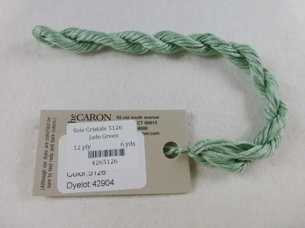 Soie Cristale 5126 Jade Green 1
