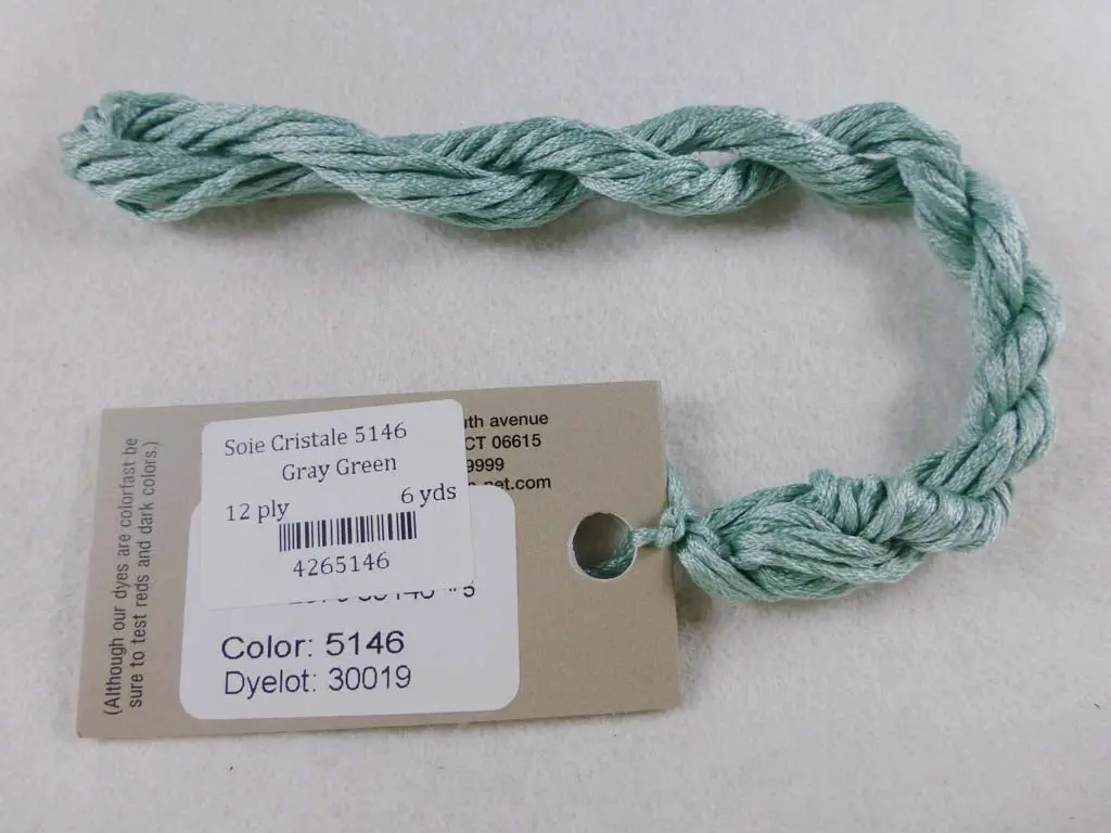 Soie Cristale 5146 Gray Green 1