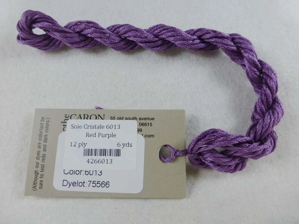 Soie Cristale 6013 Red Purple 1