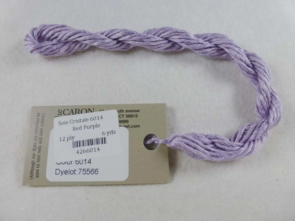 Soie Cristale 6014 Red Purple 1