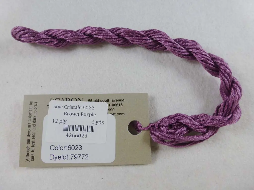 Soie Cristale 6023 Brown Purple 1