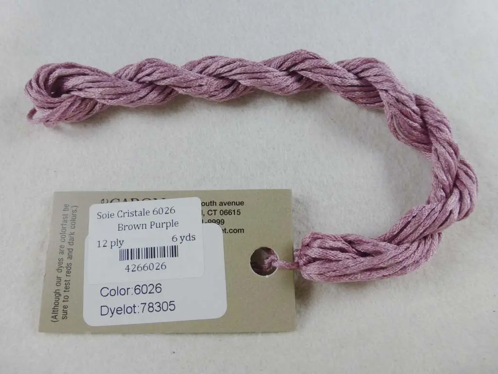 Soie Cristale 6026 Brown Purple 1