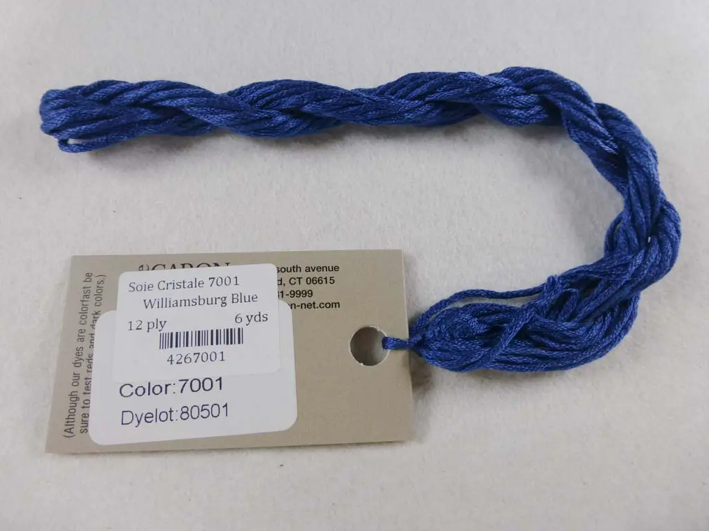 Soie Cristale 7001 Williamsburg Blue 1