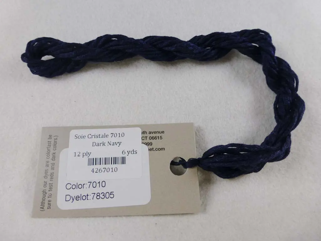 Soie Cristale 7010 Dark Navy 1