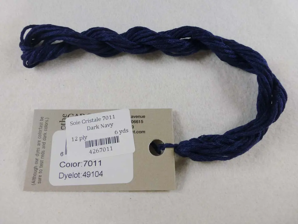Soie Cristale 7011 Dark Navy 1