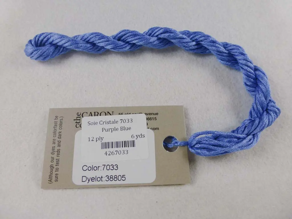 Soie Cristale 7033 Purple Blue 1
