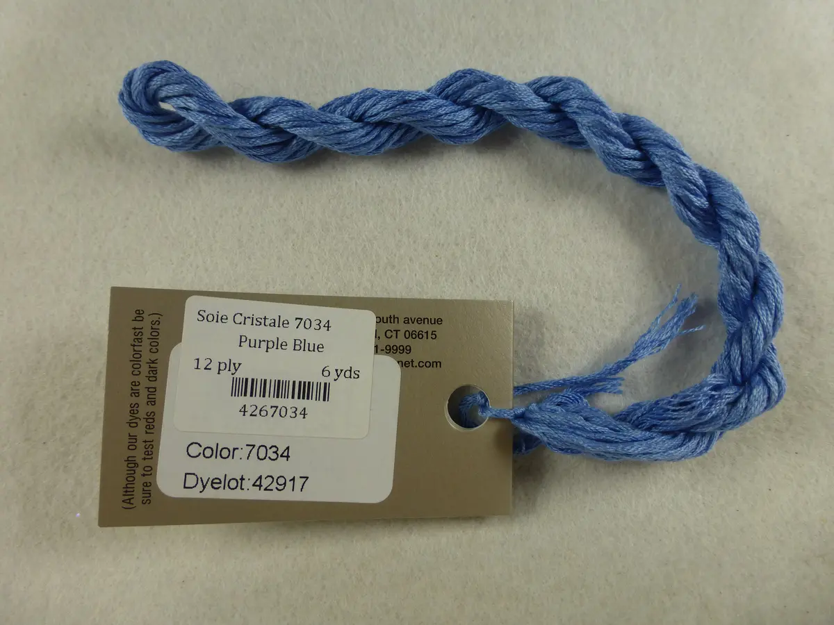 Soie Cristale 7034 Purple Blue 1