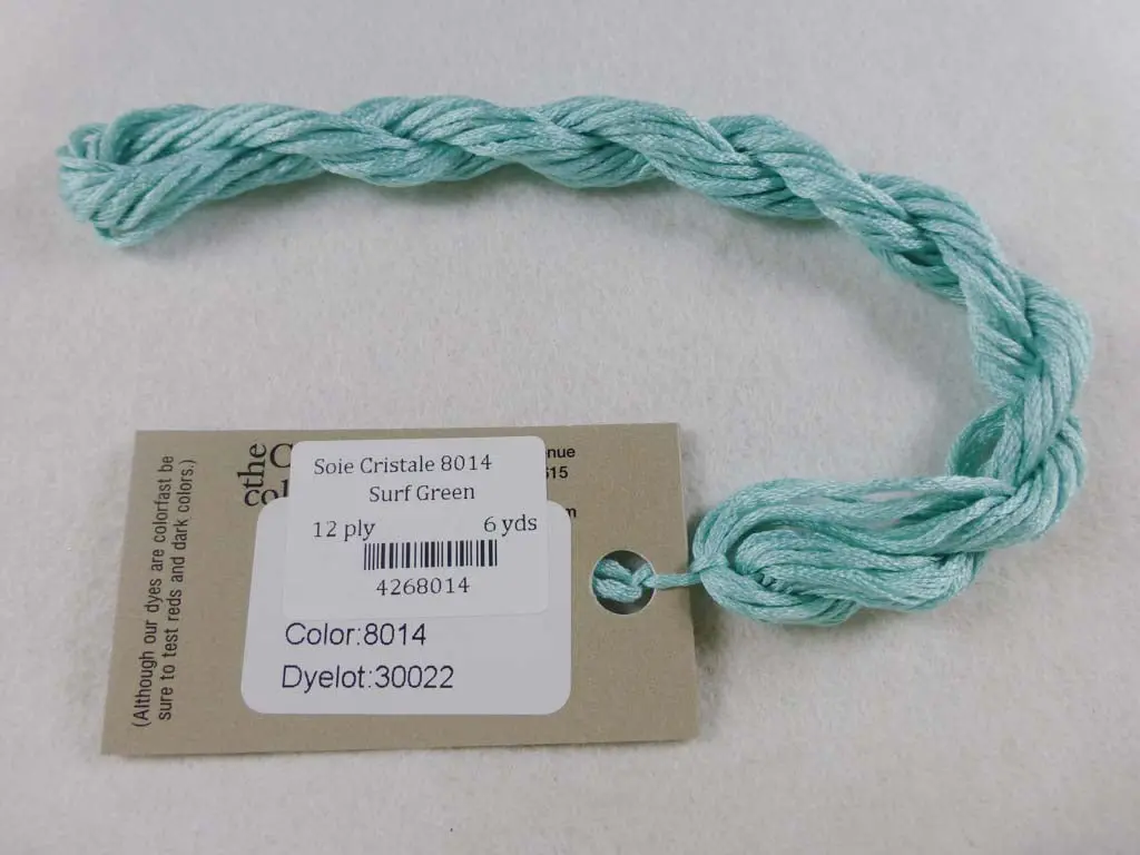 Soie Cristale 8014 Surf Green 1