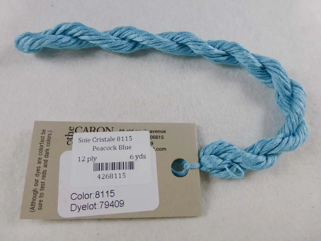 Soie Cristale 8115 Peacock Blue 1