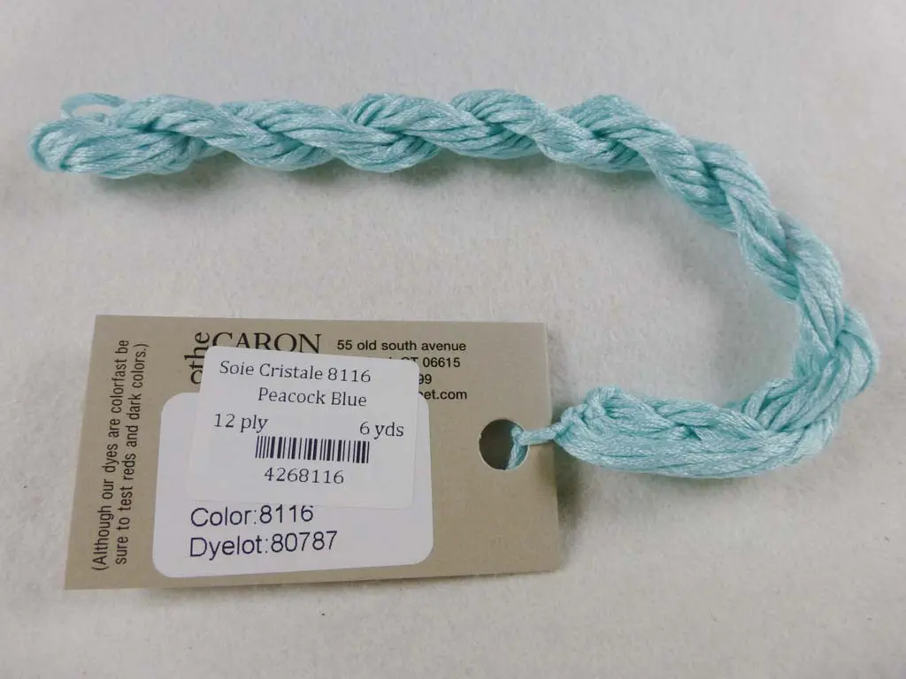 Soie Cristale 8116 Peacock Blue 1