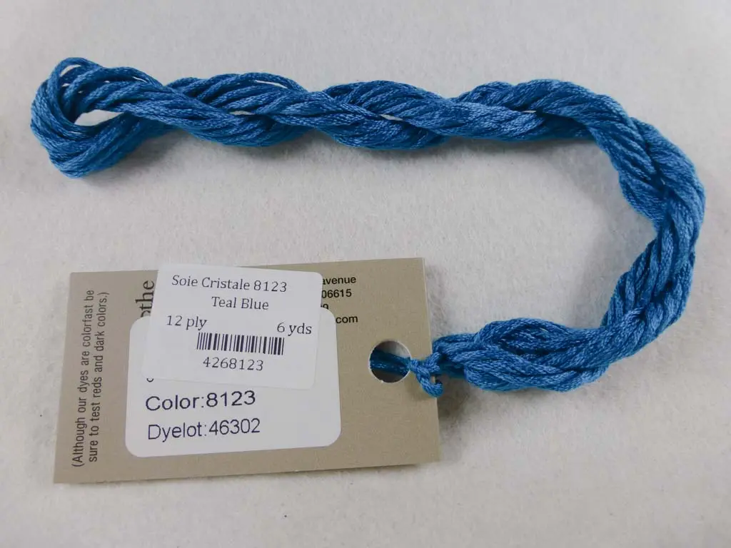 Soie Cristale 8123 Teal Blue 1