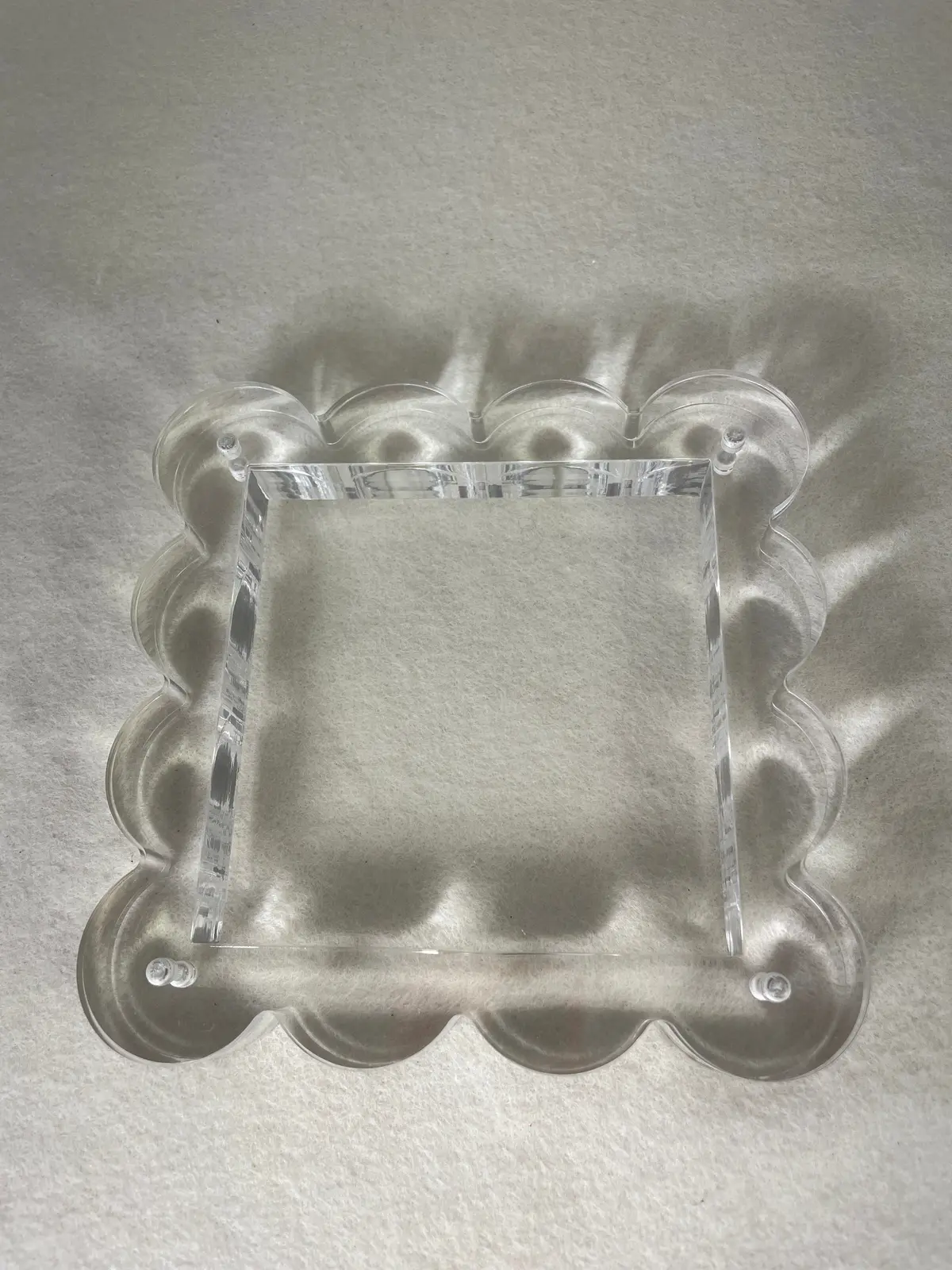Penny Linn Designs Scallop Acrylic Frame- 4X4 1