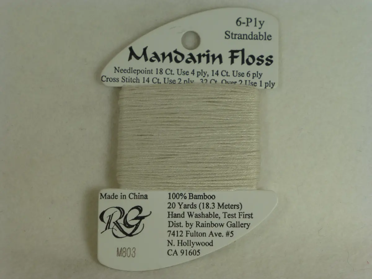Mandarin Floss M803 Ecru 1